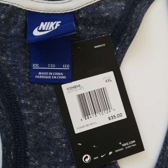 NWT Nike Racerback Workout Tank - Picture 4 of 8